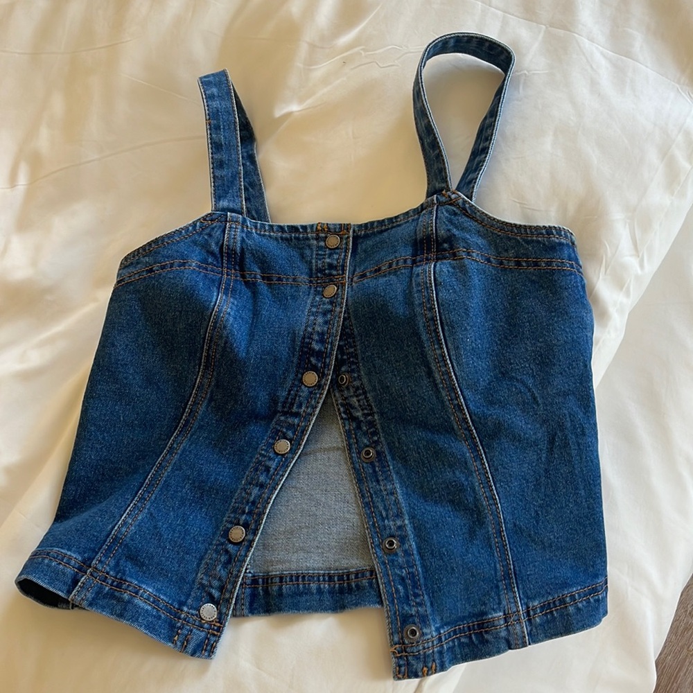 Summer jean top